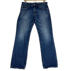 AG Adriano Goldschmied Protege Jeans Mens 31 (31R) Straight Leg Blue Denim